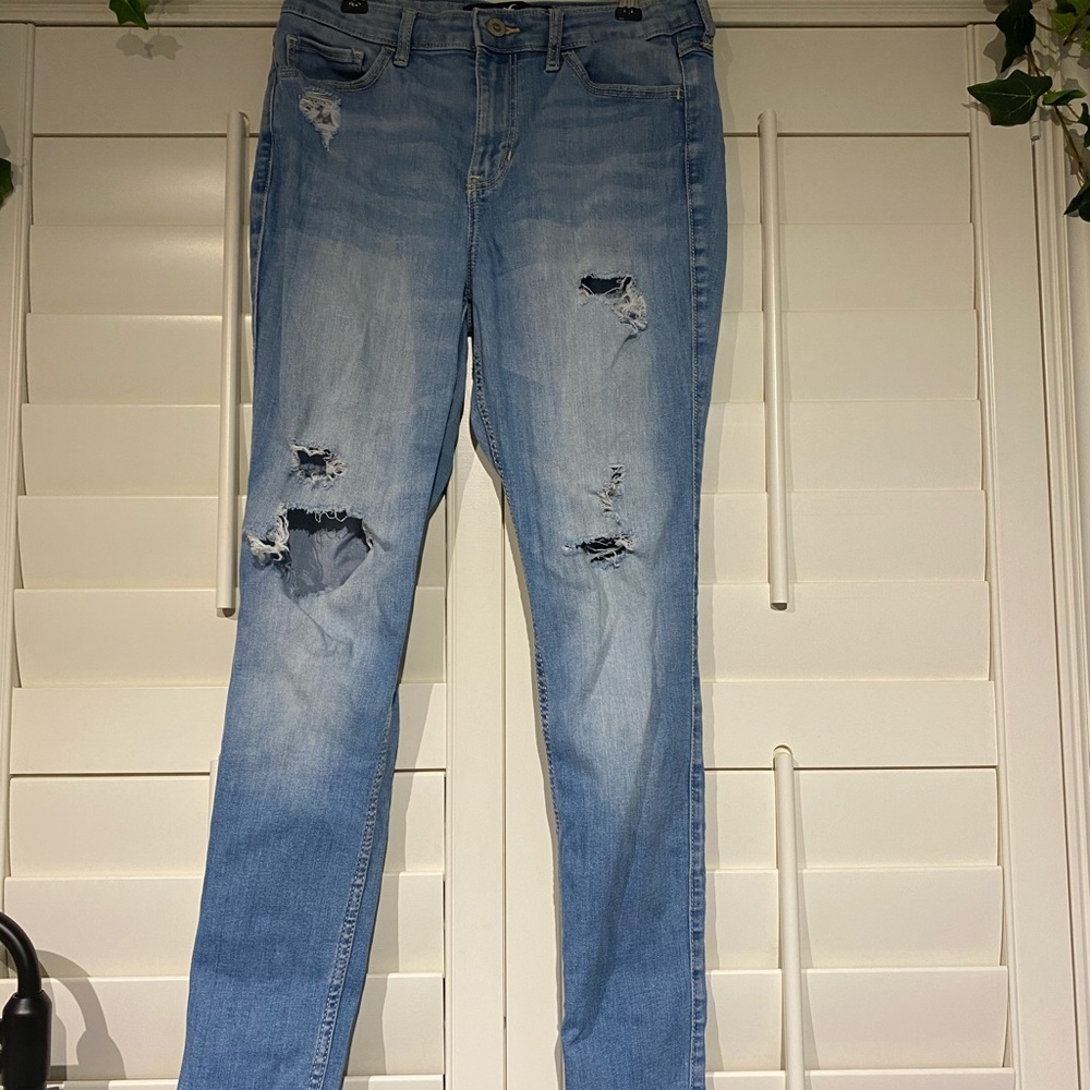 Hollister pants. Normal wear.